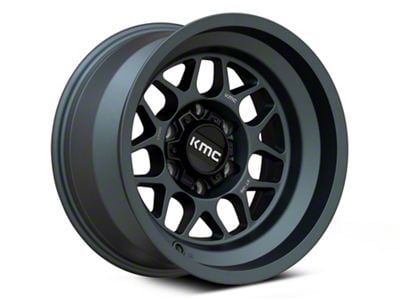 KMC Terra Metallic Blue 6-Lug Wheel; 17x8.5; 0mm Offset (2024 Tacoma)