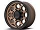 KMC Dirty Harry Matte Bronze with Black Lip 6-Lug Wheel; 17x9; -12mm Offset (03-09 4Runner)