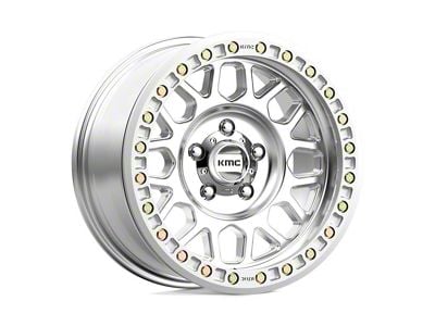 KMC Grenade Desert Beadlock Machined 6-Lug Wheel; 20x9; -12mm Offset (03-09 4Runner)