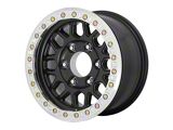 KMC Grenade Desert Beadlock Satin Black 6-Lug Wheel; 17x8.5; 0mm Offset (10-24 4Runner)