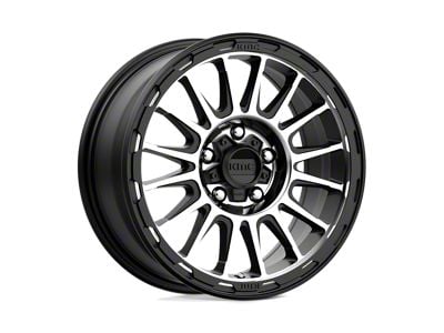 KMC Impact Satin Black Machined 6-Lug Wheel; 16x8; 0mm Offset (10-24 4Runner)