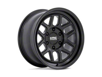 KMC Mesa Forged Satin Black 6-Lug Wheel; 17x8.5; -10mm Offset (10-24 4Runner)