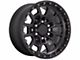 KMC Summit Satin Black 6-Lug Wheel; 17x8.5; 0mm Offset (10-24 4Runner)