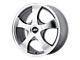 KMC Sync Satin Black with Gray Tint 6-Lug Wheel; 17x9; -12mm Offset (10-24 4Runner)