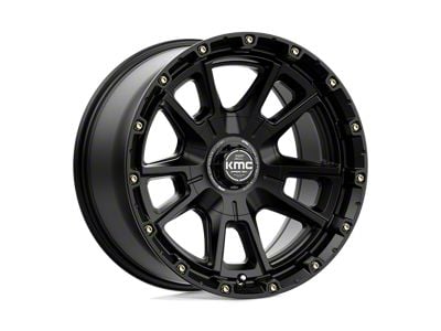 KMC Sync Satin Black 6-Lug Wheel; 20x9; 0mm Offset (10-24 4Runner)