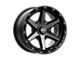 KMC Tempo Satin Black with Gray Tint 6-Lug Wheel; 17x9; -12mm Offset (10-24 4Runner)