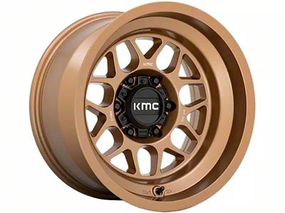 KMC Terra Matte Bronze 6-Lug Wheel; 17x8.5; -10mm Offset (10-24 4Runner)