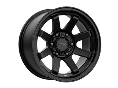 KMC Trail Satin Black 6-Lug Wheel; 16x8; 0mm Offset (10-22 4Runner)