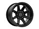 KMC Trail Satin Black 6-Lug Wheel; 16x8; 0mm Offset (10-22 4Runner)