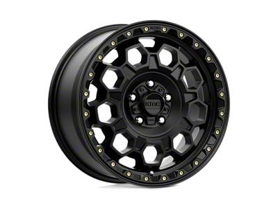 KMC Trek Satin Black 6-Lug Wheel; 17x9; 0mm Offset (10-24 4Runner)