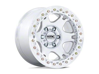 KMC VI Beadlock Machined 6-Lug Wheel; 20x10; -48mm Offset (10-24 4Runner)