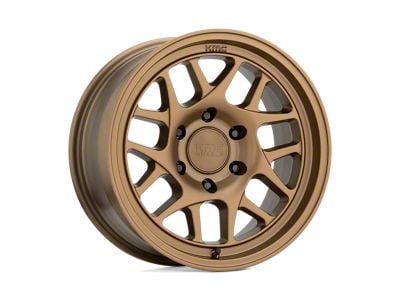 KMC Bully OL Matte Bronze 6-Lug Wheel; 17x8.5; 18mm Offset (22-24 Bronco Raptor)