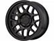KMC Bully Ol Satin Black 6-Lug Wheel; 17x8.5; 0mm Offset (21-24 Bronco, Excluding Raptor)