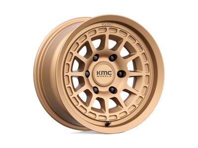 KMC Canyon Matte Bronze 6-Lug Wheel; 17x8; 20mm Offset (21-24 Bronco, Excluding Raptor)