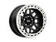 KMC Grenade Crawl Beadlock Satin Black 6-Lug Wheel; 17x8.5; 0mm Offset (22-24 Bronco Raptor)