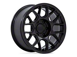 KMC Hatchet Matte Black 6-Lug Wheel; 17x8.5; 25mm Offset (21-24 Bronco, Excluding Raptor)