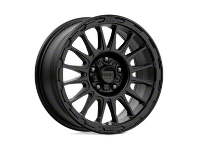 KMC Impact Satin Black 6-Lug Wheel; 16x8; 0mm Offset (21-24 Bronco, Excluding Raptor)