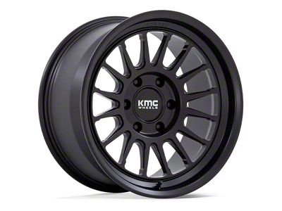 KMC Impact Satin Black 6-Lug Wheel; 18x9; 0mm Offset (21-24 Bronco, Excluding Raptor)