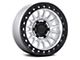 KMC IMS Machined with Matte Black Lip 6-Lug Wheel; 17x8.5; -10mm Offset (22-24 Bronco Raptor)