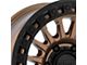 KMC IMS Matte Bronze with Gloss Black Lip 6-Lug Wheel; 17x8.5; -10mm Offset (21-24 Bronco, Excluding Raptor)