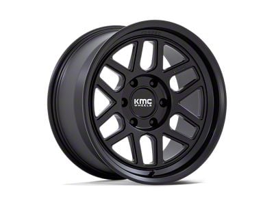 KMC Mesa Forged Monoblock Satin Black 6-Lug Wheel; 18x9; 18mm Offset (22-24 Bronco Raptor)