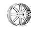 KMC Regulator Chrome 6-Lug Wheel; 22x9.5; 30mm Offset (22-24 Bronco Raptor)