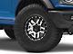 KMC Recon Satin Black Machined 6-Lug Wheel; 17x8.5; 18mm Offset (21-24 Bronco, Excluding Raptor)