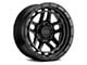 KMC Recon Satin Black 6-Lug Wheel; 18x8.5; 18mm Offset (21-24 Bronco, Excluding Raptor)