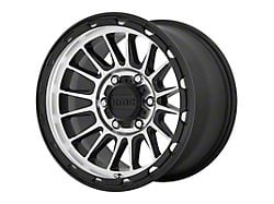 KMC Impact Satin Black Machined 5-Lug Wheel; 17x8; 38mm Offset (21-24 Bronco Sport)