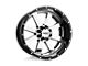 KMC Tempo Satin Black with Gray Tint 6-Lug Wheel; 20x9; 18mm Offset (21-24 Bronco, Excluding Raptor)