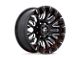 KMC Trail Satin Black 6-Lug Wheel; 17x8.5; 0mm Offset (22-24 Bronco Raptor)