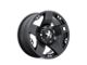 KMC Trek Satin Black 6-Lug Wheel; 17x9; 0mm Offset (22-24 Bronco Raptor)