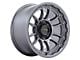 KMC Wrath Matte Anthracite 6-Lug Wheel; 20x9; 0mm Offset (21-24 Bronco, Excluding Raptor)