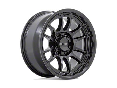 KMC Wrath Satin Black 6-Lug Wheel; 17x8.5; 0mm Offset (22-24 Bronco Raptor)