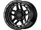 KMC Recon Satin Black 6-Lug Wheel; 18x8.5; 18mm Offset (22-24 Frontier)