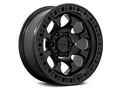 KMC Riot SBL Satin Black 6-Lug Wheel; 18x9; 18mm Offset (22-24 Frontier)