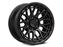 KMC Technic Satin Black 6-Lug Wheel; 18x9; 18mm Offset (22-25 Frontier)