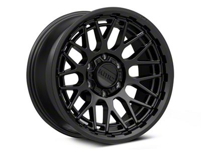 KMC Technic Satin Black 6-Lug Wheel; 18x9; 18mm Offset (22-24 Frontier)