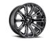 KMC Tempo Satin Black 6-Lug Wheel; 20x9; 18mm Offset (22-24 Frontier)