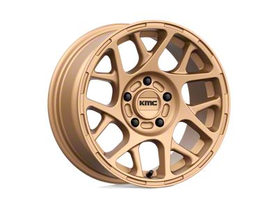 KMC Bully Matte Bronze Wheel; 16x7.5; 30mm Offset (84-01 Jeep Cherokee XJ)