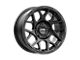 KMC Bully Satin Black Wheel; 16x7.5; 30mm Offset (84-01 Jeep Cherokee XJ)