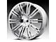 KMC D2 Chrome Wheel; 19x8.5; 45mm Offset (84-01 Jeep Cherokee XJ)