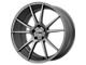 KMC Flux Charcoal Wheel; 20x8.5; 35mm Offset (84-01 Jeep Cherokee XJ)