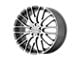 KMC Maze Pearl Gray with Brushed Face Wheel; 18x8; 40mm Offset (84-01 Jeep Cherokee XJ)