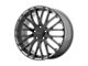 KMC Maze Pearl Gray with Gloss Black Face Wheel; 20x8.5; 40mm Offset (84-01 Jeep Cherokee XJ)