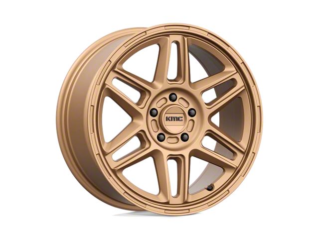 KMC Nomad Matte Bronze Wheel; 18x8 (14-23 Jeep Cherokee KL)