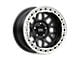 KMC Grenade Crawl Beadlock Satin Black Wheel; 17x9; -38mm Offset (20-24 Jeep Gladiator JT)