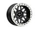 KMC Grenade Crawl Beadlock Satin Black Wheel; 20x10 (20-24 Jeep Gladiator JT)