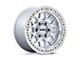 KMC GRS Gloss Silver with Machined Face Wheel; 20x9; 0mm Offset (20-24 Jeep Gladiator JT)