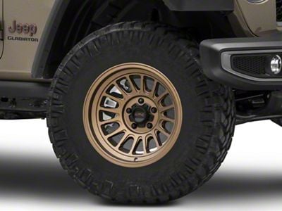 KMC Impact Ol Matte Bronze Wheel; 17x9; -12mm Offset (20-25 Jeep Gladiator JT)